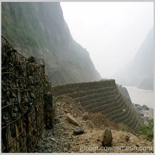 River Bank Galvanized Gabion Galvanized Gabion Basket for River Bank Project Supplier